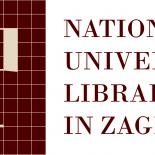 Logo of the Croatia National and University Library consisting of an image and the name