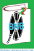 The letters BNB in light blue, on a white book with a bookmark. The background is green.