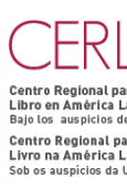 The word CERLALC in red with the full title of the organisation below: Centro regional para el fomento del libro en America Latina y el Caribe