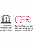 Logo commemorating 50 years of CERLALC