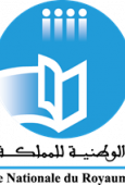 The logo of BNRM: a blue circle inside which is the white outline of a book