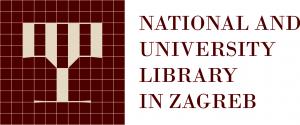 Logo of the Croatia National and University Library consisting of an image and the name