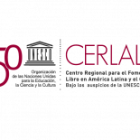 Logo commemorating 50 years of CERLALC