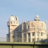 The Urania Sternwarte building in Vienna, Austria